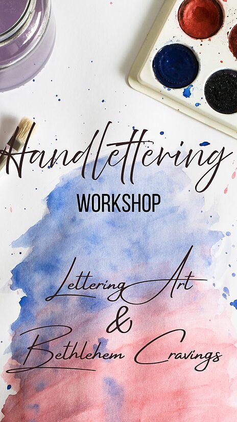 Handletteringworkshop Bethlehem Cravings 