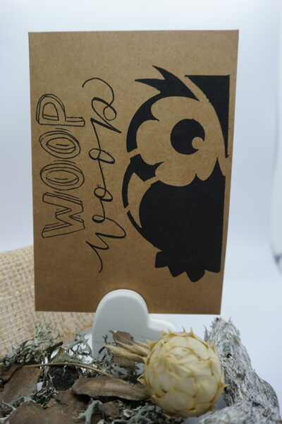 Woop Woop Eule DIN A6