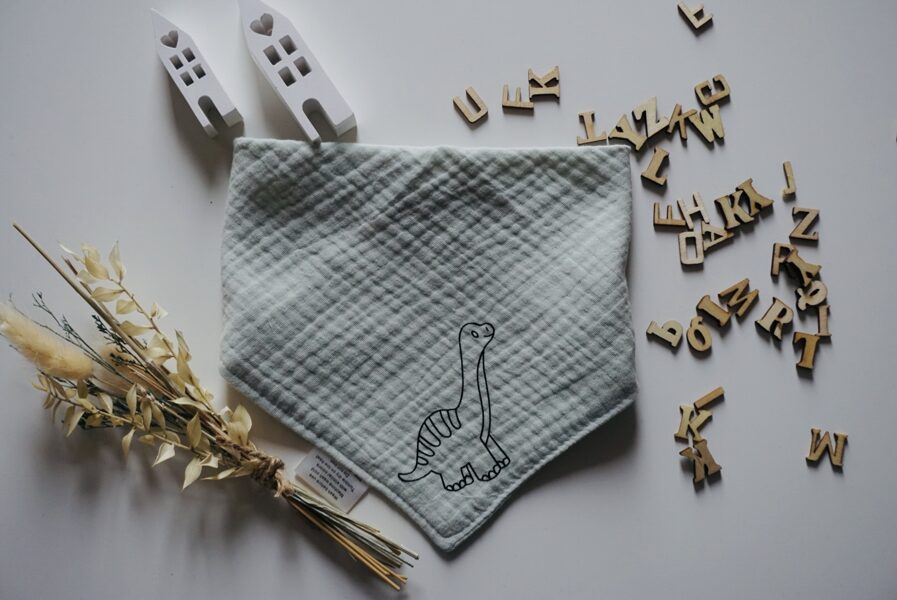 Langhals Dinosaurier Halstuch